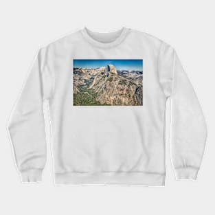 Half Dome from Glacier Point Crewneck Sweatshirt